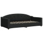 Sofá cama nido tela negro 100x200 cm de vidaXL, Camas y somieres - Ref: Foro24-3197537, Precio: 266,56 €, Descuento: %