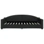 Sofá cama nido tela negro 100x200 cm de vidaXL, Camas y somieres - Ref: Foro24-3197537, Precio: 262,12 €, Descuento: %
