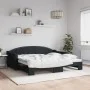 Sofá cama nido tela negro 90x190 cm de vidaXL, Camas y somieres - Ref: Foro24-3197542, Precio: 243,86 €, Descuento: %