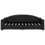 Sofá cama nido tela negro 90x190 cm de vidaXL, Camas y somieres - Ref: Foro24-3197542, Precio: 243,86 €, Descuento: %