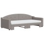 Sofá cama nido con colchón tela gris taupe 90x200 cm de vidaXL, Camas y somieres - Ref: Foro24-3197551, Precio: 437,51 €, Des...