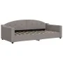 Sofá cama nido con colchón tela gris taupe 90x200 cm de vidaXL, Camas y somieres - Ref: Foro24-3197551, Precio: 448,47 €, Des...