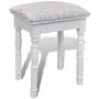 Schminktisch mit Spiegel, 3-in-1-Hocker und 2 Schubladen weiß von vidaXL, Schlafzimmerkommoden - Ref: Foro24-241003, Preis: 1...