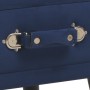 Nachttische 2 Stück 40x35x40 cm blauer Samt von vidaXL, Nachttische - Ref: Foro24-276384, Preis: 123,38 €, Rabatt: %