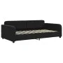 Trundle sofa bed with black velvet mattress 100x200 cm by vidaXL, Beds and slatted bases - Ref: Foro24-3196964, Price: 439,57...
