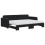 Trundle sofa bed with black velvet mattress 80x200 cm by vidaXL, Beds and slatted bases - Ref: Foro24-3196950, Price: 421,61 ...