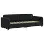 Trundle sofa bed with black velvet mattress 80x200 cm by vidaXL, Beds and slatted bases - Ref: Foro24-3196950, Price: 421,61 ...