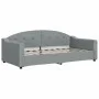 Trundle sofa bed with light gray fabric mattress 90x190 cm by vidaXL, Beds and slatted bases - Ref: Foro24-3197558, Price: 40...