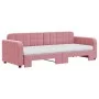 Sofá cama nido con colchón terciopelo rosa 80x200 cm de vidaXL, Camas y somieres - Ref: Foro24-3196949, Precio: 429,13 €, Des...