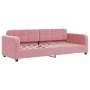 Ausziehbares Schlafsofa mit rosa Samtmatratze 80x200 cm von vidaXL, Betten und Lattenroste - Ref: Foro24-3196949, Preis: 429,...