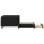 Sofá cama nido con cajones terciopelo negro 90x190 cm de vidaXL, Camas y somieres - Ref: Foro24-3197834, Precio: 282,85 €, De...