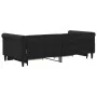 Sofá cama nido con cajones terciopelo negro 90x190 cm de vidaXL, Camas y somieres - Ref: Foro24-3197834, Precio: 282,85 €, De...