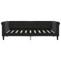 Trundle sofa bed with drawers black velvet 90x190 cm by vidaXL, Beds and slatted bases - Ref: Foro24-3197834, Price: 288,91 €...