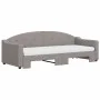 Sofá cama nido con colchón tela gris taupe 80x200 cm de vidaXL, Camas y somieres - Ref: Foro24-3197546, Precio: 424,00 €, Des...