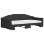 Sofá cama nido con colchón tela negro 100x200 cm de vidaXL, Camas y somieres - Ref: Foro24-3197555, Precio: 439,08 €, Descuen...
