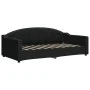 Trundle sofa bed with black fabric mattress 90x190 cm by vidaXL, Beds and slatted bases - Ref: Foro24-3197560, Price: 407,35 ...