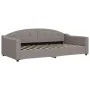 Sofá cama nido con colchón tela gris taupe 100x200 cm de vidaXL, Camas y somieres - Ref: Foro24-3197556, Precio: 435,43 €, De...