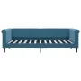Sofá cama nido con cajones terciopelo azul 90x200 cm de vidaXL, Camas y somieres - Ref: Foro24-3197818, Precio: 290,27 €, Des...