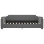 Sofá cama nido con cajones tela gris oscuro 80x200 cm de vidaXL, Camas y somieres - Ref: Foro24-3197666, Precio: 294,82 €, De...