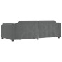 Sofá cama nido con cajones tela gris oscuro 80x200 cm de vidaXL, Camas y somieres - Ref: Foro24-3197666, Precio: 294,82 €, De...