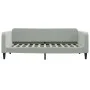 Trundle sofa bed with drawers light gray velvet 100x200 cm by vidaXL, Beds and slatted bases - Ref: Foro24-3197118, Price: 29...