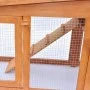 Kleintierhaus, Stallkäfig mit Holzdächern von vidaXL, Käfige und Lebensräume für Kleintiere - Ref: Foro24-170163, Preis: 174,...