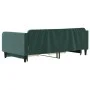 Trundle sofa bed with drawers dark green velvet 100x200 cm by vidaXL, Beds and slatted bases - Ref: Foro24-3197120, Price: 29...