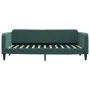 Trundle sofa bed with drawers dark green velvet 100x200 cm by vidaXL, Beds and slatted bases - Ref: Foro24-3197120, Price: 29...