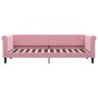 Ausziehbares Schlafsofa mit rosa Samtschubladen 80x200 cm von vidaXL, Betten und Lattenroste - Ref: Foro24-3197815, Preis: 29...