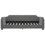 Sofá cama nido con cajones tela gris oscuro 90x190 cm de vidaXL, Camas y somieres - Ref: Foro24-3197681, Precio: 290,82 €, De...