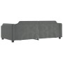 Trundle sofa bed with drawers dark gray fabric 90x190 cm by vidaXL, Beds and slatted bases - Ref: Foro24-3197681, Price: 294,...