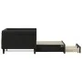 Sofá cama nido con cajones terciopelo negro 90x200 cm de vidaXL, Camas y somieres - Ref: Foro24-3197823, Precio: 291,85 €, De...