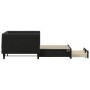 Sofá cama nido con cajones terciopelo negro 90x200 cm de vidaXL, Camas y somieres - Ref: Foro24-3197823, Precio: 298,70 €, De...