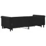 Sofá cama nido con cajones terciopelo negro 90x200 cm de vidaXL, Camas y somieres - Ref: Foro24-3197823, Precio: 291,85 €, De...
