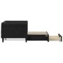 Trundle sofa bed with drawers black velvet 80x200 cm by vidaXL, Beds and slatted bases - Ref: Foro24-3197816, Price: 291,48 €...