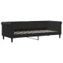 Trundle sofa bed with drawers black velvet 80x200 cm by vidaXL, Beds and slatted bases - Ref: Foro24-3197816, Price: 287,33 €...