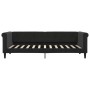 Trundle sofa bed with drawers black velvet 80x200 cm by vidaXL, Beds and slatted bases - Ref: Foro24-3197816, Price: 291,48 €...