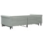 Sofá cama nido con cajones terciopelo gris claro 100x200 cm de vidaXL, Camas y somieres - Ref: Foro24-3197826, Precio: 304,99...