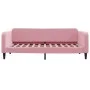 Trundle sofa bed with pink velvet drawers 100x200 cm by vidaXL, Beds and slatted bases - Ref: Foro24-3197121, Price: 297,76 €...