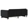 Ausziehbares Schlafsofa mit Schubladen aus schwarzem Samt, 100 x 200 cm von vidaXL, Betten und Lattenroste - Ref: Foro24-3197...