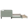 Sofá cama nido con cajones terciopelo gris claro 90x190 cm de vidaXL, Camas y somieres - Ref: Foro24-3197124, Precio: 280,99 ...