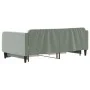 Sofá cama nido con cajones terciopelo gris claro 90x190 cm de vidaXL, Camas y somieres - Ref: Foro24-3197124, Precio: 276,92 ...