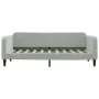 Sofá cama nido con cajones terciopelo gris claro 90x190 cm de vidaXL, Camas y somieres - Ref: Foro24-3197124, Precio: 276,92 ...