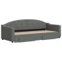 Trundle sofa bed with drawers dark gray fabric 80x200 cm by vidaXL, Beds and slatted bases - Ref: Foro24-3197562, Price: 290,...