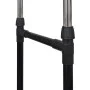 Adjustable clothes rack 4 wheels 2 bars by vidaXL, Dresser Organizers and Bar Hangers - Ref: Foro24-50212, Price: 32,80 €, Di...