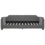 Trundle sofa bed with drawers dark gray fabric 100x200 cm by vidaXL, Beds and slatted bases - Ref: Foro24-3197676, Price: 305...
