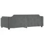 Trundle sofa bed with drawers dark gray fabric 100x200 cm by vidaXL, Beds and slatted bases - Ref: Foro24-3197676, Price: 305...