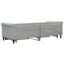 Trundle sofa bed with drawers light gray velvet 80x200 cm by vidaXL, Beds and slatted bases - Ref: Foro24-3197812, Price: 292...