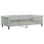 Sofá cama nido con cajones terciopelo gris claro 90x200 cm de vidaXL, Camas y somieres - Ref: Foro24-3197819, Precio: 297,08 ...