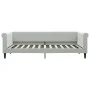 Sofá cama nido con cajones terciopelo gris claro 90x200 cm de vidaXL, Camas y somieres - Ref: Foro24-3197819, Precio: 297,08 ...
